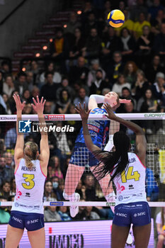 2024-04-24 - Isabelle Haak ( Prosecco Doc Imoco Conegliano ) in the Volleyball - Superleague Serie A - Final Playoff 2023/2024 3° Game at PalaVerde in Villorba Treviso, Italy on April 24, 2024. - PLAYOFF - FINAL - PROSECCO DOC IMOCO CONEGLIANO VS SAVINO DEL BENE SCANDICCI - SERIE A1 WOMEN - VOLLEYBALL