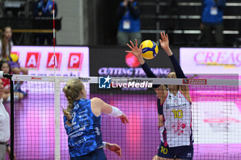 2024-04-24 - Kat Plummer( Prosecco Doc Imoco Conegliano ) in the Volleyball - Superleague Serie A - Final Playoff 2023/2024 3° Game at PalaVerde in Villorba Treviso, Italy on April 24, 2024. - PLAYOFF - FINAL - PROSECCO DOC IMOCO CONEGLIANO VS SAVINO DEL BENE SCANDICCI - SERIE A1 WOMEN - VOLLEYBALL