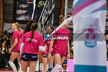 2024-10-06 - a general view of Italian women's Serie A1 Volleyball championship: Day 1 match beetween Reale Mutua Fenera Chieri '76 and Igor Gorgonzola Novara at Palafenera to Chieri (TO) - 6/10/2024 - REALE MUTUA FENERA CHIERI '76 VS IGOR GORGONZOLA NOVARA - SERIE A1 WOMEN - VOLLEYBALL