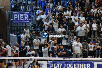 2024-10-06 - Reale Mutua Fenera Chieri '76 fans during Italian women's Serie A1 Volleyball championship: Day 1 match beetween Reale Mutua Fenera Chieri '76 and Igor Gorgonzola Novara at Palafenera to Chieri (TO) - 6/10/2024 - REALE MUTUA FENERA CHIERI '76 VS IGOR GORGONZOLA NOVARA - SERIE A1 WOMEN - VOLLEYBALL