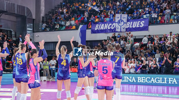 2024-10-05 - Players of Savino Del Bene Scandicci happiness - SAVINO DEL BENE SCANDICCI VS HONDA OLIVERO S.BERNARDO CUNEO  - SERIE A1 WOMEN - VOLLEYBALL