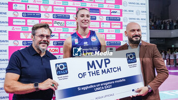 2024-10-05 - Ekaterina Antropova (Savino Del Bene Scandicci) MVP - SAVINO DEL BENE SCANDICCI VS HONDA OLIVERO S.BERNARDO CUNEO  - SERIE A1 WOMEN - VOLLEYBALL