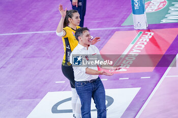 2024-10-05 - Lorenzo Pintus (head coach of Cuneo Granda Volley) - SAVINO DEL BENE SCANDICCI VS HONDA OLIVERO S.BERNARDO CUNEO  - SERIE A1 WOMEN - VOLLEYBALL