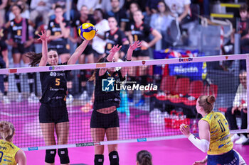 2024-10-20 - Roma Volley Block - ROMA VOLLEY VS PROSECCO DOC IMOCO CONEGLIANO - SERIE A1 WOMEN - VOLLEYBALL