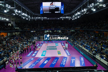 2024-10-20 - Allianz Cloud during Volley Italian Championship Serie A Women 2024/25 match between Numia VeroVolley Milano and Igor Novara at Allianz Cloud, Milano, Italy on October 20, 2024 - VERO VOLLEY MILANO VS IGOR GORGONZOLA NOVARA - SERIE A1 WOMEN - VOLLEYBALL