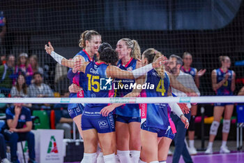 2024-10-20 - Happiness of Scandicci's players - SAVINO DEL BENE SCANDICCI VS BLACK ANGELS PERUGIA VOLLEY - SERIE A1 WOMEN - VOLLEYBALL