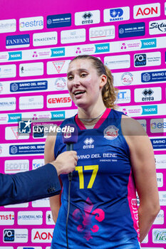 2024-10-20 - Ekaterina Antropova (Savino Del Bene Scandicci) MVP - SAVINO DEL BENE SCANDICCI VS BLACK ANGELS PERUGIA VOLLEY - SERIE A1 WOMEN - VOLLEYBALL