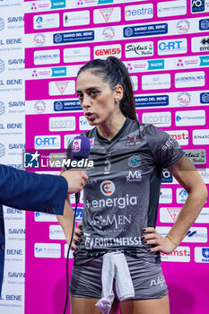 2024-10-20 - Imma Sirressi (Black Angels Perugia Volley) gives an interview - SAVINO DEL BENE SCANDICCI VS BLACK ANGELS PERUGIA VOLLEY - SERIE A1 WOMEN - VOLLEYBALL