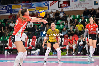 2024-10-27 - Ana
Bjelica (Cuneo) - Sara
Panetoni (Cuneo)
 - Anastasiia
Kapralova (Cuneo) - HONDA OLIVERO S.BERNARDO CUNEO  VS VERO VOLLEY MILANO - SERIE A1 WOMEN - VOLLEYBALL