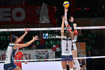 2024-10-27 - Anna
Danesi (Vero Volley Milano) - Orro Alessia (Vero Volley Milano) - Anastasiia
Kapralova (Cuneo) - HONDA OLIVERO S.BERNARDO CUNEO  VS VERO VOLLEY MILANO - SERIE A1 WOMEN - VOLLEYBALL