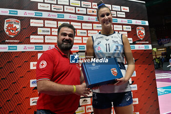 2024-10-27 - Anna
Danesi (Vero Volley Milano) MVP on the match - HONDA OLIVERO S.BERNARDO CUNEO  VS VERO VOLLEY MILANO - SERIE A1 WOMEN - VOLLEYBALL