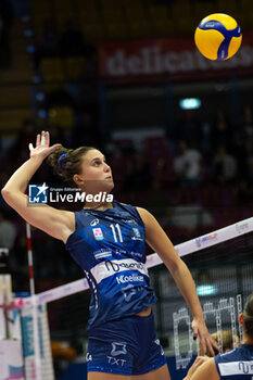 2024-10-30 - Anna Danesi (Numia VeroVolley Milano) during Volley Italian Championship Serie A Women 2024/25 match between Numia VeroVolley Milano and Il Bisonte Firenze at Opiquad Arena Monza, Italy on October 30, 2024 - VERO VOLLEY MILANO VS IL BISONTE FIRENZE - SERIE A1 WOMEN - VOLLEYBALL