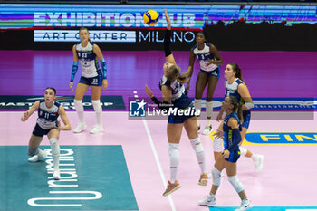 2024-10-30 - Anna Davyskiba (Il Bisonte Firenze) during Volley Italian Championship Serie A Women 2024/25 match between Numia VeroVolley Milano and Il Bisonte Firenze at Opiquad Arena Monza, Italy on October 30, 2024 - VERO VOLLEY MILANO VS IL BISONTE FIRENZE - SERIE A1 WOMEN - VOLLEYBALL