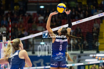 2024-10-30 - Alessia Orro (Numia VeroVolley Milano) during Volley Italian Championship Serie A Women 2024/25 match between Numia VeroVolley Milano and Il Bisonte Firenze at Opiquad Arena Monza, Italy on October 30, 2024 - VERO VOLLEY MILANO VS IL BISONTE FIRENZE - SERIE A1 WOMEN - VOLLEYBALL