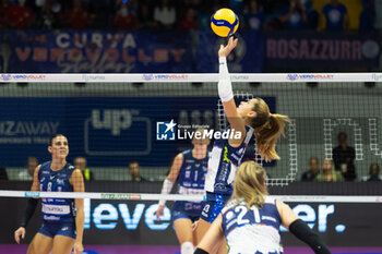 2024-10-30 - Marta Bechis (Il Bisonte Firenze) during Volley Italian Championship Serie A Women 2024/25 match between Numia VeroVolley Milano and Il Bisonte Firenze at Opiquad Arena Monza, Italy on October 30, 2024 - VERO VOLLEY MILANO VS IL BISONTE FIRENZE - SERIE A1 WOMEN - VOLLEYBALL