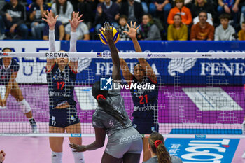 2024-10-30 - Serie A1 Tigota women: 5th match day Reale Mutua Fenera Chieri '76 against UYBA Volley Busto Arsizio - REALE MUTUA FENERA CHIERI '76 VS UYBA VOLLEY BUSTO ARSIZIO - SERIE A1 WOMEN - VOLLEYBALL