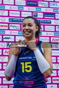 30/10/2024 - Ana Carolina da Silva (Savino Del Bene Scandicci) awarded as MVP - SAVINO DEL BENE SCANDICCI VS CDA VOLLEY TALMASSONS FVG - SERIE A1 FEMMINILE - VOLLEY