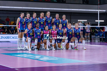 30/10/2024 - Players of Savino Del Bene Scandicci - SAVINO DEL BENE SCANDICCI VS CDA VOLLEY TALMASSONS FVG - SERIE A1 FEMMINILE - VOLLEY