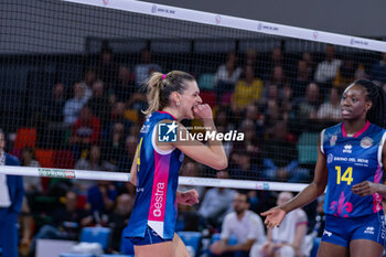 30/10/2024 - Britt Herbots (Savino Del Bene Scandicci) reaction - SAVINO DEL BENE SCANDICCI VS CDA VOLLEY TALMASSONS FVG - SERIE A1 FEMMINILE - VOLLEY