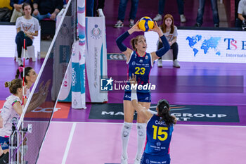 30/10/2024 - Giulia Gennari (Savino Del Bene Scandicci) and Ana Carolina da Silva (Savino Del Bene Scandicci) - SAVINO DEL BENE SCANDICCI VS CDA VOLLEY TALMASSONS FVG - SERIE A1 FEMMINILE - VOLLEY