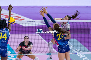 30/10/2024 - Attack of Yana Shcherban (Cda Volley Talmassons Fvg) - SAVINO DEL BENE SCANDICCI VS CDA VOLLEY TALMASSONS FVG - SERIE A1 FEMMINILE - VOLLEY