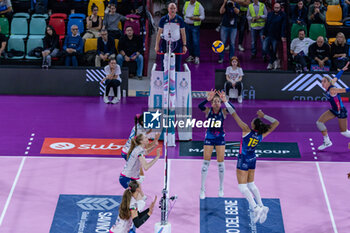 30/10/2024 - Giulia Gennari (Savino Del Bene Scandicci) and Ana Carolina da Silva (Savino Del Bene Scandicci) - SAVINO DEL BENE SCANDICCI VS CDA VOLLEY TALMASSONS FVG - SERIE A1 FEMMINILE - VOLLEY