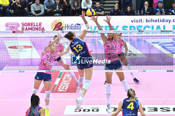 03/11/2024 - Images of the Prosecco Doc Imoco Conegliano and Savino Del Bene Scandicci match at PalaVerde Villorba (TV) - 3th Novembre 2024, during the VOLLEYBALL - SERIE A1 WOMEN - PROSECCO DOC IMOCO CONEGLIANO VS SAVINO DEL BENE SCANDICCI - SERIE A1 FEMMINILE - VOLLEY