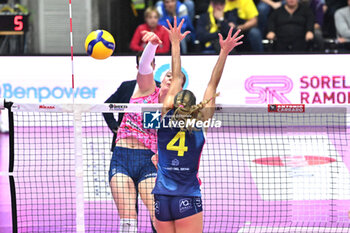 03/11/2024 - Images of the Prosecco Doc Imoco Conegliano and Savino Del Bene Scandicci match at PalaVerde Villorba (TV) - 3th Novembre 2024, during the VOLLEYBALL - SERIE A1 WOMEN - PROSECCO DOC IMOCO CONEGLIANO VS SAVINO DEL BENE SCANDICCI - SERIE A1 FEMMINILE - VOLLEY