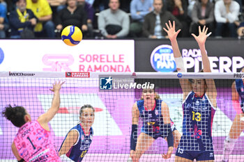 03/11/2024 - Spike of Gabi ( Prosecco Doc Imoco Conegliano ) during the Prosecco Doc Imoco Conegliano and Savino Del Bene Scandicci match at PalaVerde Villorba (TV) - 3th Novembre 2024, during the VOLLEYBALL - SERIE A1 WOMEN - PROSECCO DOC IMOCO CONEGLIANO VS SAVINO DEL BENE SCANDICCI - SERIE A1 FEMMINILE - VOLLEY