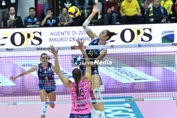 03/11/2024 - Images of the Prosecco Doc Imoco Conegliano and Savino Del Bene Scandicci match at PalaVerde Villorba (TV) - 3th Novembre 2024, during the VOLLEYBALL - SERIE A1 WOMEN - PROSECCO DOC IMOCO CONEGLIANO VS SAVINO DEL BENE SCANDICCI - SERIE A1 FEMMINILE - VOLLEY