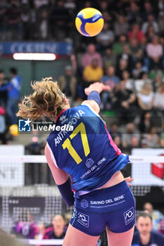 03/11/2024 - Ekaterina Antropova ( Savino Del Bene Scandicci ) during the Prosecco Doc Imoco Conegliano and Savino Del Bene Scandicci match at PalaVerde Villorba (TV) - 3th Novembre 2024, during the VOLLEYBALL - SERIE A1 WOMEN - PROSECCO DOC IMOCO CONEGLIANO VS SAVINO DEL BENE SCANDICCI - SERIE A1 FEMMINILE - VOLLEY