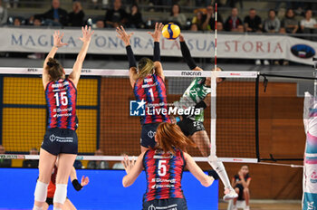 2024-11-03 - The match, at the end the winner was Volley Bergamo 1991, for 3 vs 1 - VOLLEY BERGAMO 1991 VS MEGABOX OND. SAVIO VALLEFOGLIA - SERIE A1 WOMEN - VOLLEYBALL