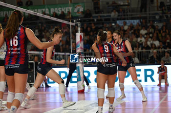 2024-11-03 - The match, at the end the winner was Volley Bergamo 1991, for 3 vs 1 - VOLLEY BERGAMO 1991 VS MEGABOX OND. SAVIO VALLEFOGLIA - SERIE A1 WOMEN - VOLLEYBALL