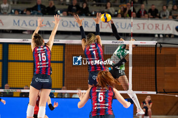 2024-11-03 - The match, at the end the winner was Volley Bergamo 1991, for 3 vs 1 - VOLLEY BERGAMO 1991 VS MEGABOX OND. SAVIO VALLEFOGLIA - SERIE A1 WOMEN - VOLLEYBALL