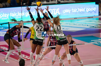 2024-11-03 - The match, at the end the winner was Volley Bergamo 1991, for 3 vs 1 - VOLLEY BERGAMO 1991 VS MEGABOX OND. SAVIO VALLEFOGLIA - SERIE A1 WOMEN - VOLLEYBALL