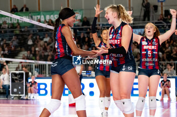 2024-11-03 - The match, at the end the winner was Volley Bergamo 1991, for 3 vs 1 - VOLLEY BERGAMO 1991 VS MEGABOX OND. SAVIO VALLEFOGLIA - SERIE A1 WOMEN - VOLLEYBALL