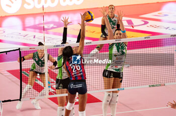 2024-11-03 - The match, at the end the winner was Volley Bergamo 1991, for 3 vs 1 - VOLLEY BERGAMO 1991 VS MEGABOX OND. SAVIO VALLEFOGLIA - SERIE A1 WOMEN - VOLLEYBALL