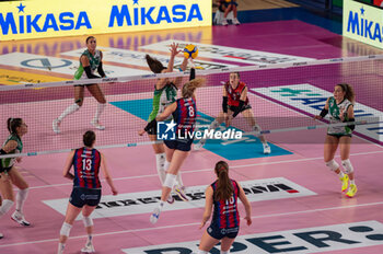 2024-11-03 - The match, at the end the winner was Volley Bergamo 1991, for 3 vs 1 - VOLLEY BERGAMO 1991 VS MEGABOX OND. SAVIO VALLEFOGLIA - SERIE A1 WOMEN - VOLLEYBALL