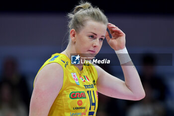 2024-11-10 - Joanna Wolosz Imoco Conegliano during serie A1 Volley Women 2024/25 match between Reale Mutua Fenera Chieri 76 vs Prosecco Doc Imoco Conegliano at Pala Fenera Chieri on November 10, 2024 in Chieri, Italy - ph Giuliano Marchisciano - REALE MUTUA FENERA CHIERI '76 VS PROSECCO DOC IMOCO CONEGLIANO - SERIE A1 WOMEN - VOLLEYBALL