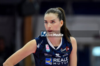 2024-11-10 - Lucille Gicquel Reale Mutua Fenera Chieri'76 during serie A1 Volley Women 2024/25 match between Reale Mutua Fenera Chieri 76 vs Prosecco Doc Imoco Conegliano at Pala Fenera Chieri on November 10, 2024 in Chieri, Italy - ph Giuliano Marchisciano - REALE MUTUA FENERA CHIERI '76 VS PROSECCO DOC IMOCO CONEGLIANO - SERIE A1 WOMEN - VOLLEYBALL