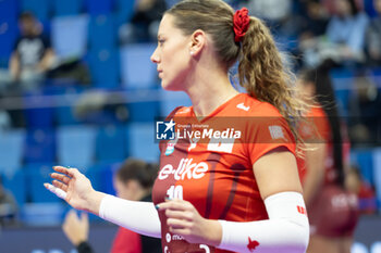 10/11/2024 - Jennifer Boldini (Eurotek Uyba Busto Arsizio) during Volley Italian Championship Serie A Women 2024/25 match between Numia VeroVolley Milano and Uyba Busto Arsizio at Allianz Cloud, Milano, Italy on November 10, 2024	 - VERO VOLLEY MILANO VS UYBA VOLLEY BUSTO ARSIZIO - SERIE A1 FEMMINILE - VOLLEY