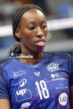 10/11/2024 - Alessia Orro (Numia VeroVolley Milano) during Volley Italian Championship Serie A Women 2024/25 match between Numia VeroVolley Milano and Uyba Busto Arsizio at Allianz Cloud, Milano, Italy on November 10, 2024	 - VERO VOLLEY MILANO VS UYBA VOLLEY BUSTO ARSIZIO - SERIE A1 FEMMINILE - VOLLEY