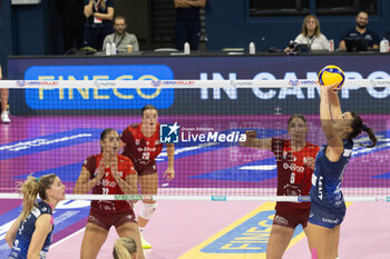 10/11/2024 - Alessia Orro (Numia VeroVolley Milano) during Volley Italian Championship Serie A Women 2024/25 match between Numia VeroVolley Milano and Uyba Busto Arsizio at Allianz Cloud, Milano, Italy on November 10, 2024	 - VERO VOLLEY MILANO VS UYBA VOLLEY BUSTO ARSIZIO - SERIE A1 FEMMINILE - VOLLEY