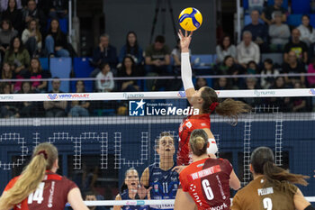 10/11/2024 - Jennifer Boldini (Eurotek Uyba Busto Arsizio) during Volley Italian Championship Serie A Women 2024/25 match between Numia VeroVolley Milano and Uyba Busto Arsizio at Allianz Cloud, Milano, Italy on November 10, 2024	 - VERO VOLLEY MILANO VS UYBA VOLLEY BUSTO ARSIZIO - SERIE A1 FEMMINILE - VOLLEY