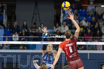 10/11/2024 - Silke Van Avermaet (Eurotek Uyba Busto Arsizio) during Volley Italian Championship Serie A Women 2024/25 match between Numia VeroVolley Milano and Uyba Busto Arsizio at Allianz Cloud, Milano, Italy on November 10, 2024	 - VERO VOLLEY MILANO VS UYBA VOLLEY BUSTO ARSIZIO - SERIE A1 FEMMINILE - VOLLEY