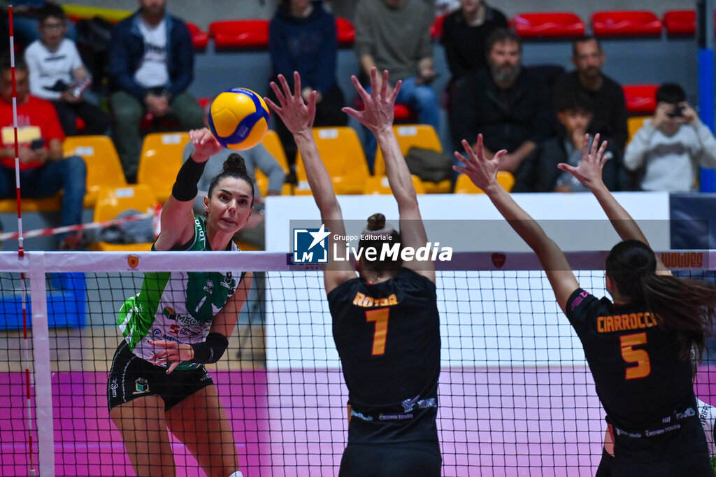 Roma Volley vs Megabox Ond. Savio Vallefoglia - SERIE A1 WOMEN - VOLLEYBALL