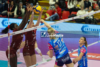 17/11/2024 - Tatiana Tolok (Igor Novara) during Volley Italian Championship Serie A Women 2024/25 match between Eurotek Uyba Busto Arsizio and Igor Novara at E-Work Arena, Busto Arsizio, Italy on November 17, 2024 - UYBA VOLLEY BUSTO ARSIZIO VS IGOR GORGONZOLA NOVARA - SERIE A1 FEMMINILE - VOLLEY