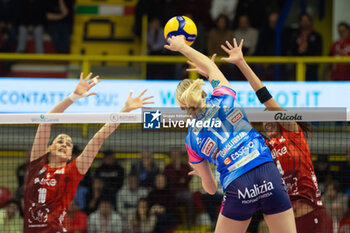 17/11/2024 - Tatiana Tolok (Igor Novara) during Volley Italian Championship Serie A Women 2024/25 match between Eurotek Uyba Busto Arsizio and Igor Novara at E-Work Arena, Busto Arsizio, Italy on November 17, 2024 - UYBA VOLLEY BUSTO ARSIZIO VS IGOR GORGONZOLA NOVARA - SERIE A1 FEMMINILE - VOLLEY