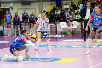 17/11/2024 - Francesca Villani (Igor Novara) during Volley Italian Championship Serie A Women 2024/25 match between Eurotek Uyba Busto Arsizio and Igor Novara at E-Work Arena, Busto Arsizio, Italy on November 17, 2024 - UYBA VOLLEY BUSTO ARSIZIO VS IGOR GORGONZOLA NOVARA - SERIE A1 FEMMINILE - VOLLEY