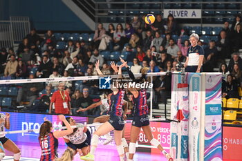 2024-11-16 - Volley Bergamo 1991 during Volley Italian Championship Serie A Women 2024/25 match between Volley Bergamo 1991 and Reale Mutua Fenera Chieri '76 at Palafacchetti Treviglio (BG), Italy, on november 2024 - VOLLEY BERGAMO 1991 VS REALE MUTUA FENERA CHIERI '76 - SERIE A1 WOMEN - VOLLEYBALL